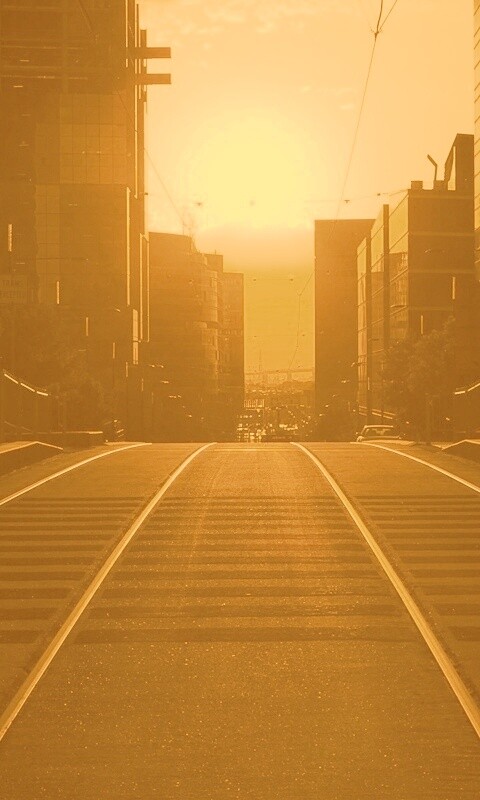 Трамвайные пути обои