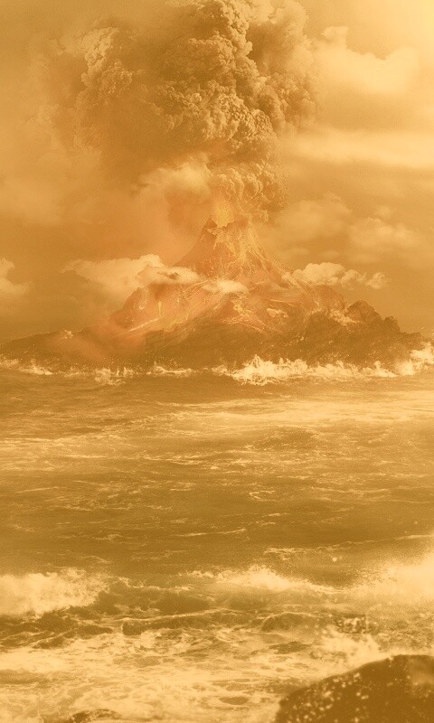 Вулкан обои