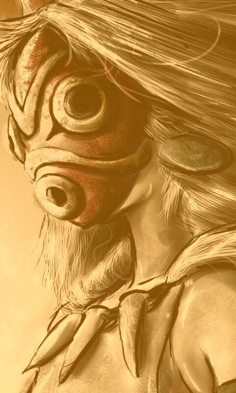 Страшная маска обои