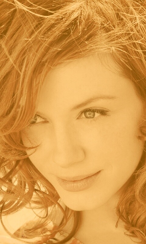 Рыжая красавица обои