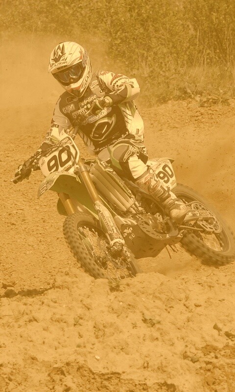 На мототреке обои