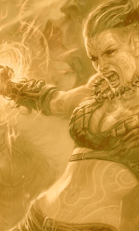 Колдунья обои