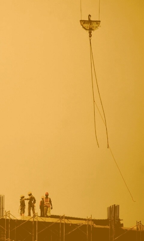 Строители на объекте обои