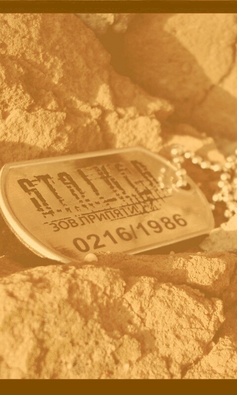 Жетон Сталкер обои