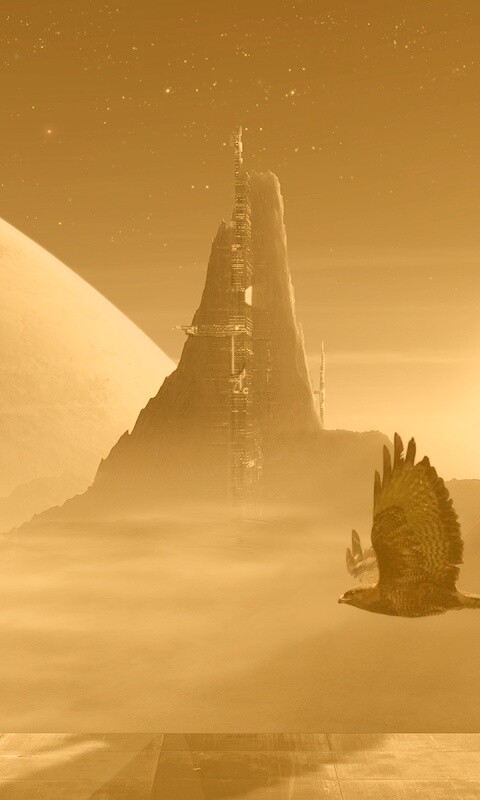 Город на другой планете обои