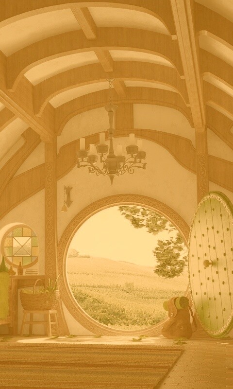 Дом хоббитов обои