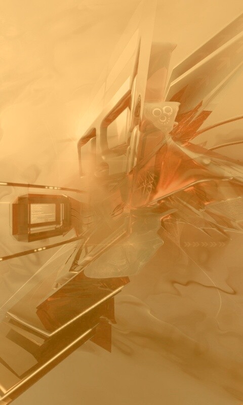 Технологичная абстракция обои