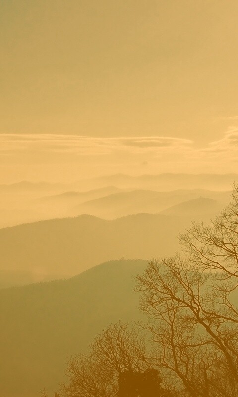 Голубые горы обои