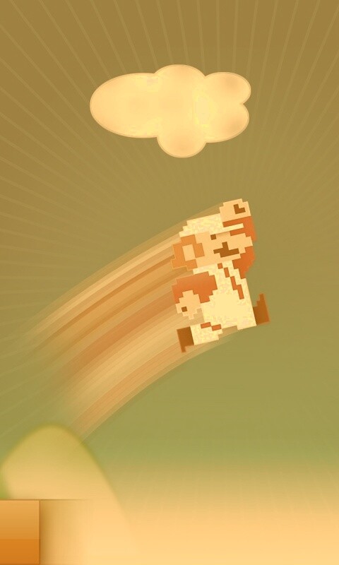 Прыжок Марио обои