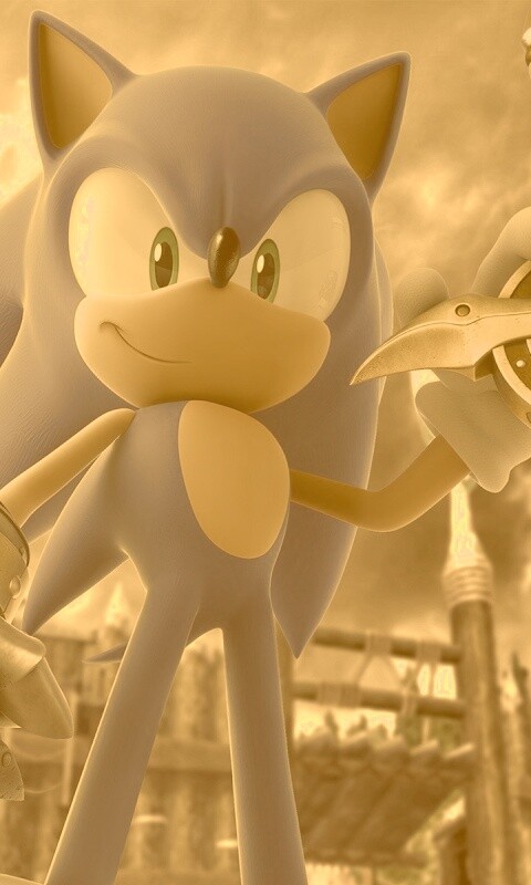 Соник с мечем обои