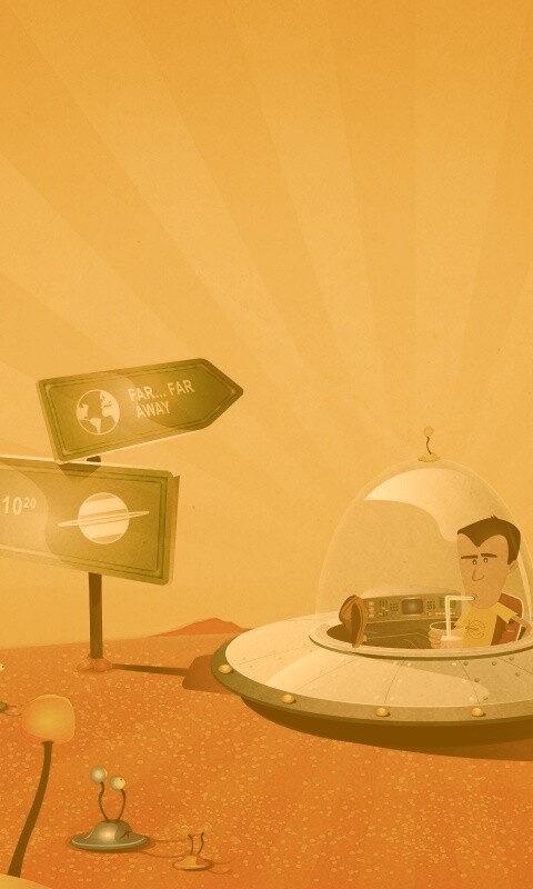 Космическое путешествие обои