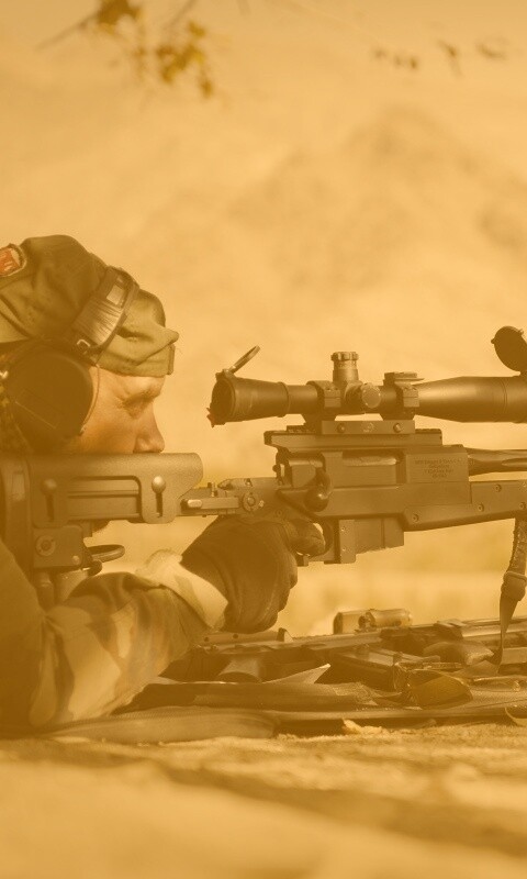 Стрелок в засаде обои