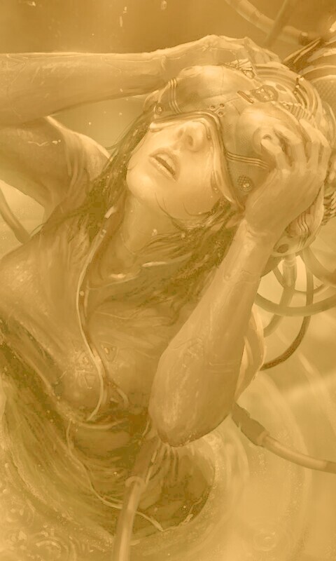 Подключенная к матрице обои