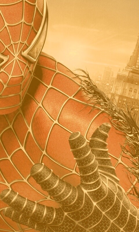 Черный человек-паук обои