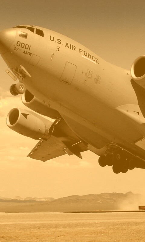 Транспортный самолет воздушных сил США обои