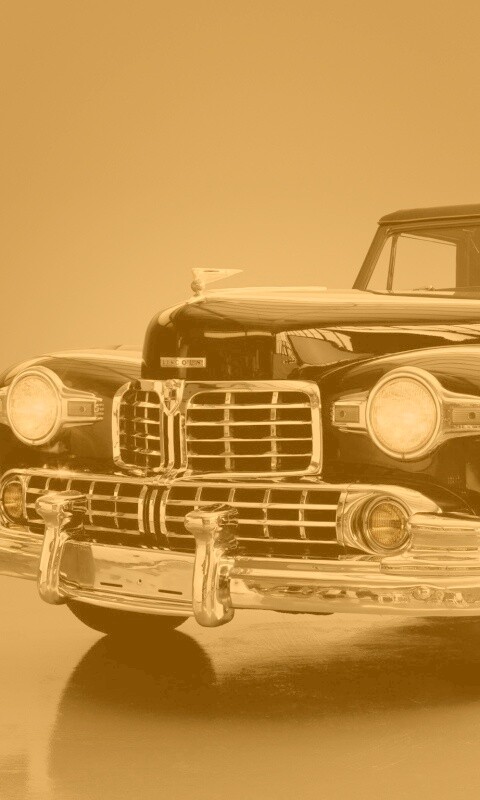 Черный ретро авто обои