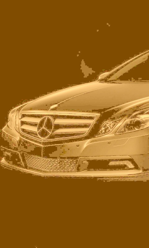 Черный Мерседес обои