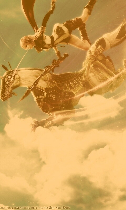 Девушка из Final Fantasy XIII обои