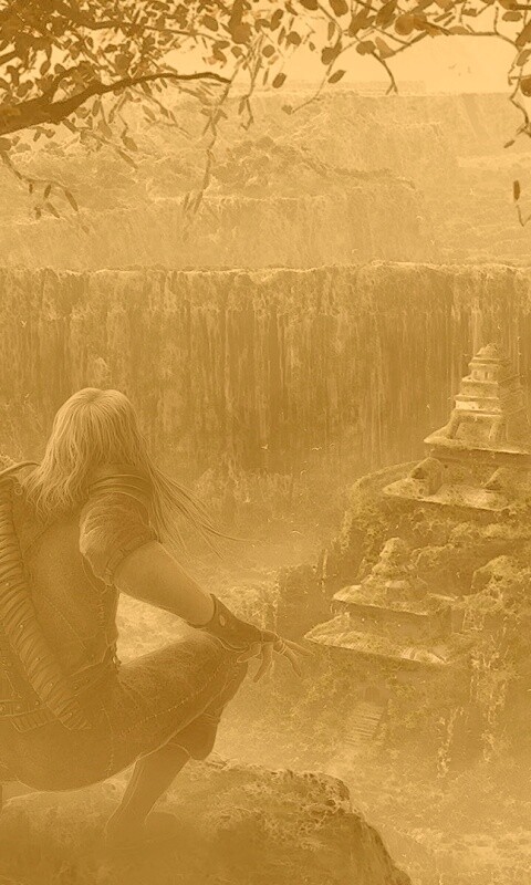 Затерянный город обои