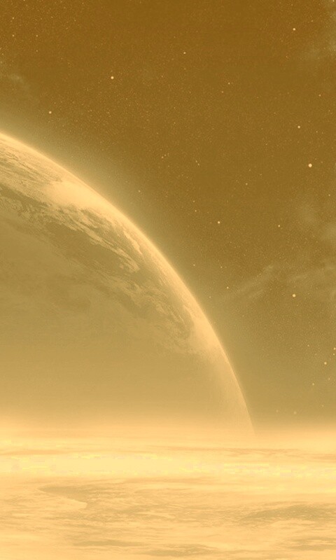 Планета за горизонтом обои