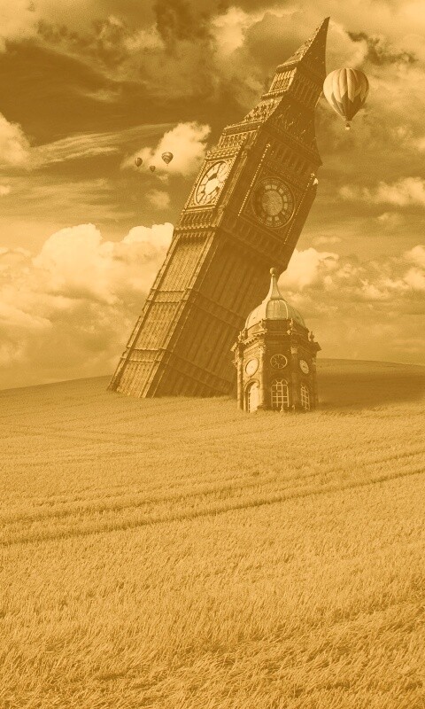 Лондон через тысячи лет обои