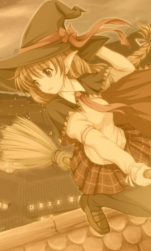 Эльфийская ведьмочка обои