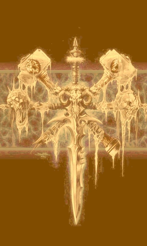 Логотип WarCraft Frothen Throne обои