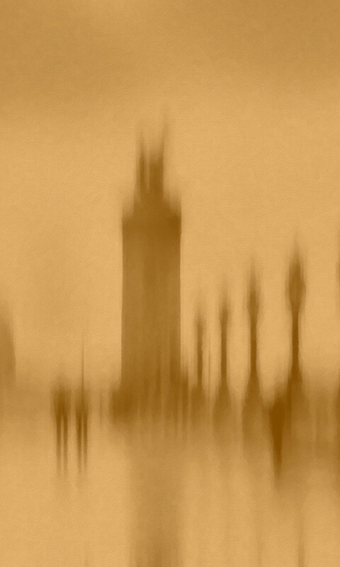 Размытый вид с моста обои