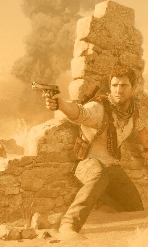 Бой в пустыне обои