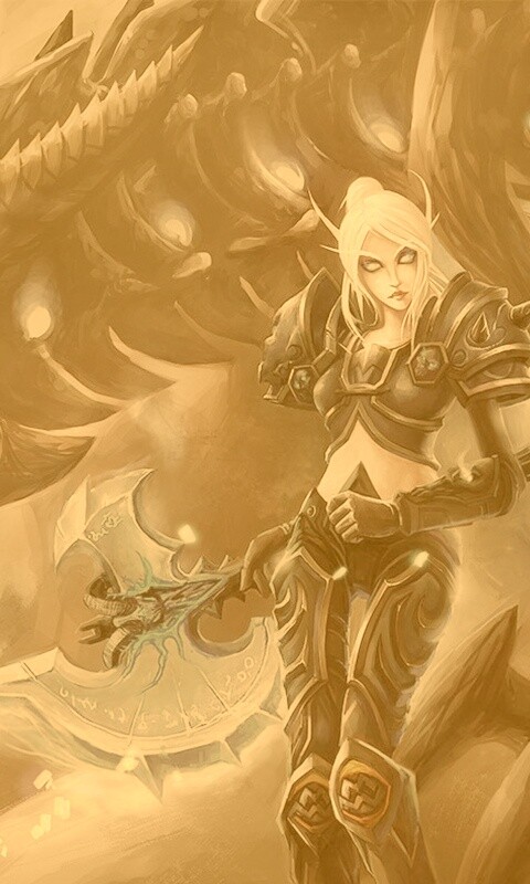 Героиня MMORPG обои