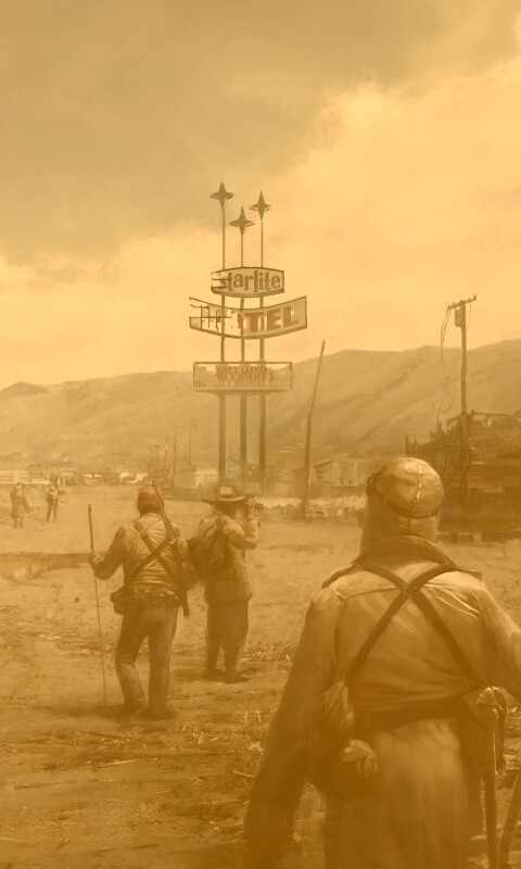 Постапокалиптический вид обои