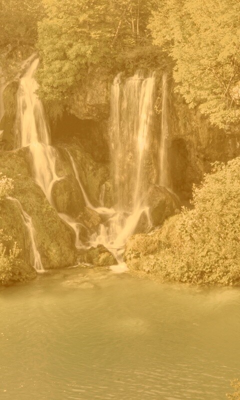 Водопад в дикой природе обои