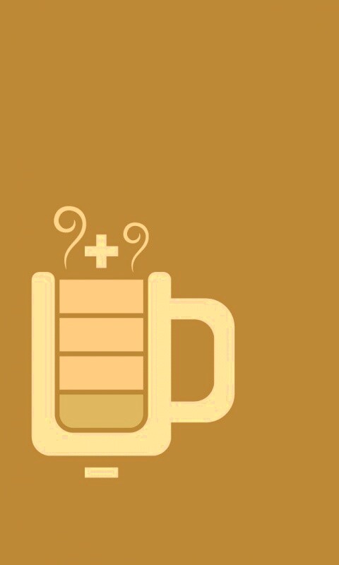 Зарядка от кофе обои