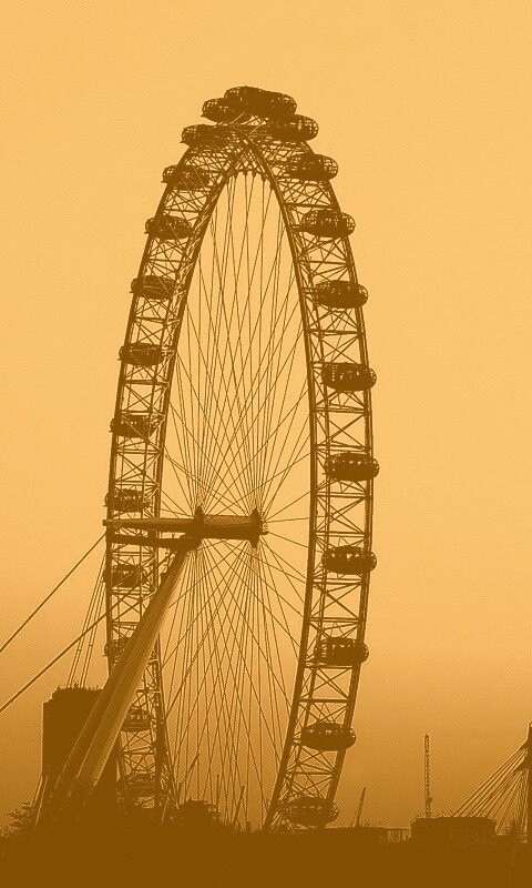 Силуэт Лондона обои