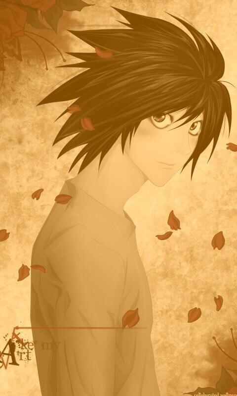 Тетрадь смерти, фанарт обои