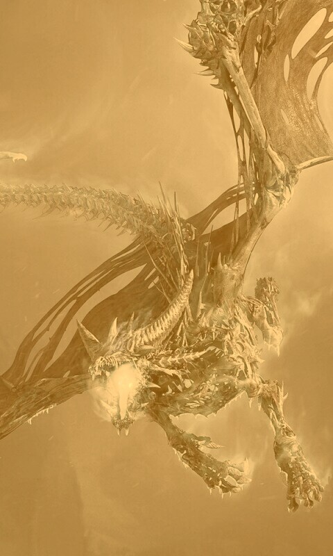 Ледяной дракон обои