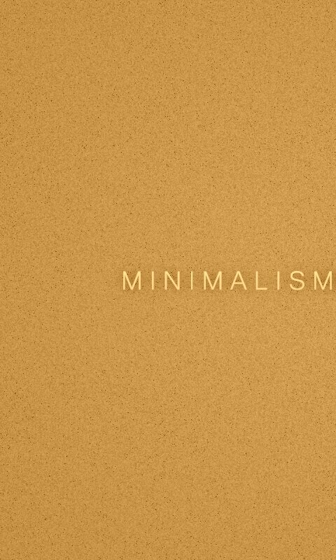 Минимализм обои