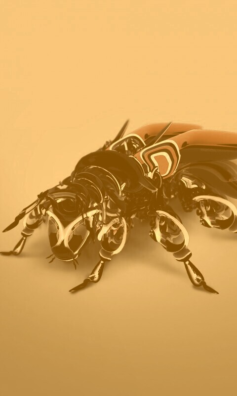 Кибер муха обои