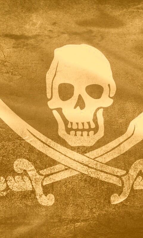 Пиратский флаг обои