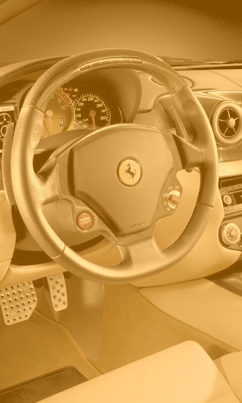 Салон феррари обои