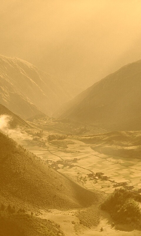 Горная долина обои
