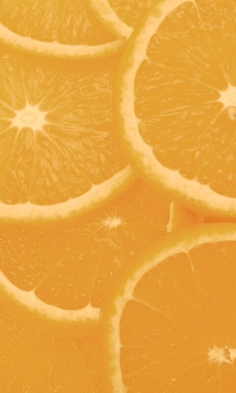Апельсиновые дольки обои