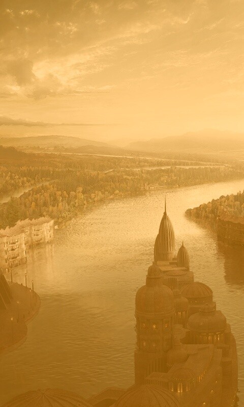 Древний город обои