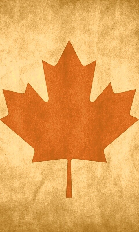 Флаг канады, кленовый лист обои