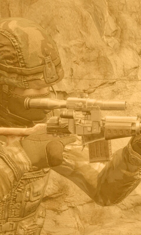 Снайпер из Counter Strike обои