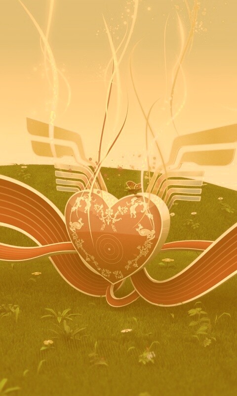 Валентинка обои