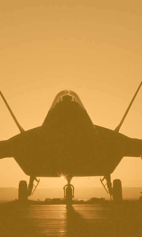 Истребитель F22 обои