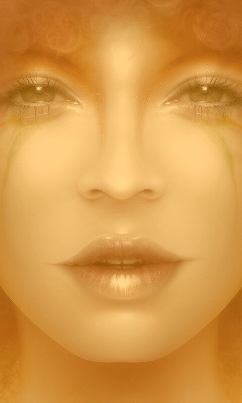 Карамельное личико обои