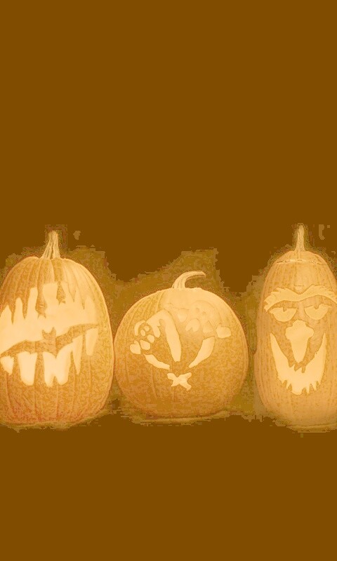 Тыквы на Хэллоуин обои