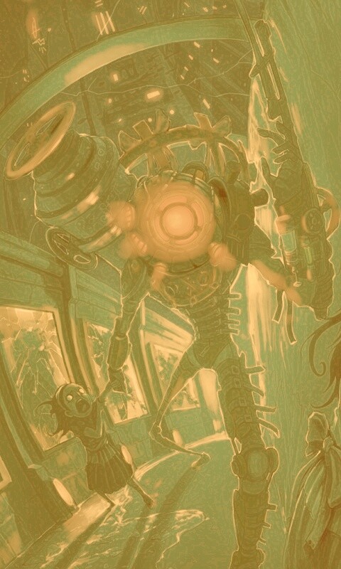 Фанарт Bioshock обои